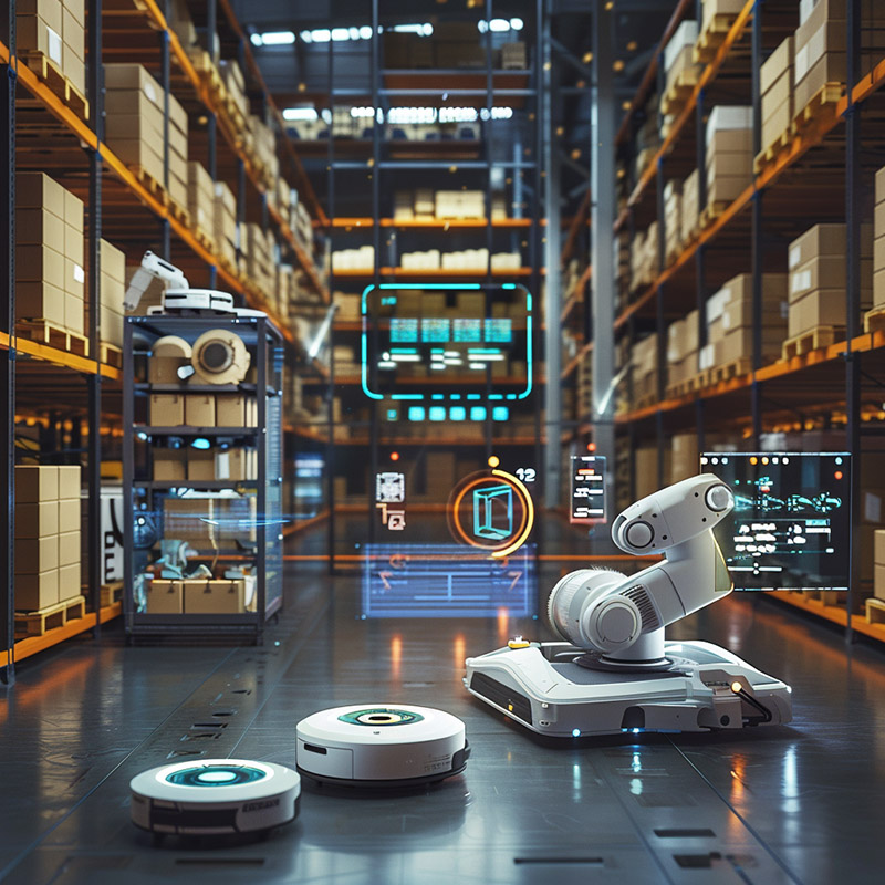 AI in Robotic Warehouses